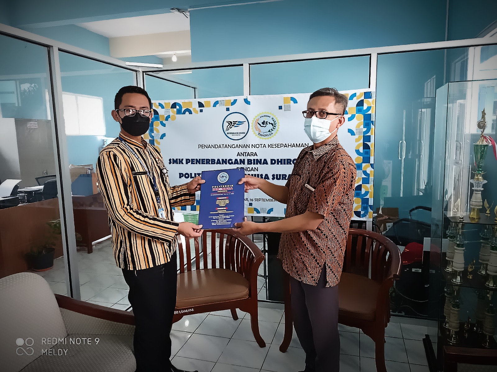 Kerja Sama Polinus dengan SMK Penerbangan Bina Dhirgantara Kerja Sama Polinus dengan SMK Penerbangan Bina Dhirgantara