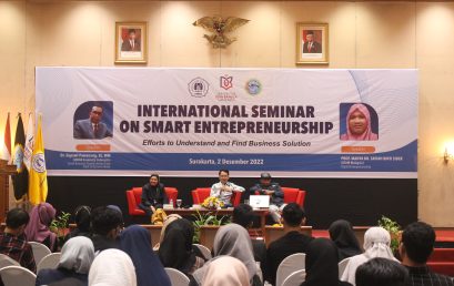 Kolaborasi Politeknik Indonusa Surakarta, Universitas Duta Bangsa, dan Universitas Islam Batik dalam Seminar Internasional Bidang Smart Entrepreneurship